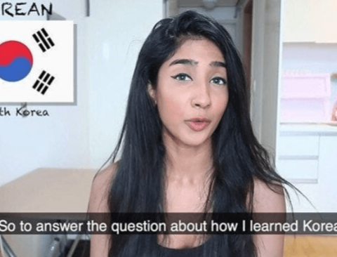 인도 여성이 한국어 배운 방법