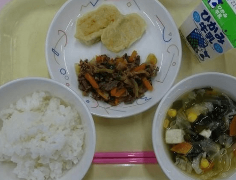 일본 초등학교에 실제로 나왔다는 K-음식들